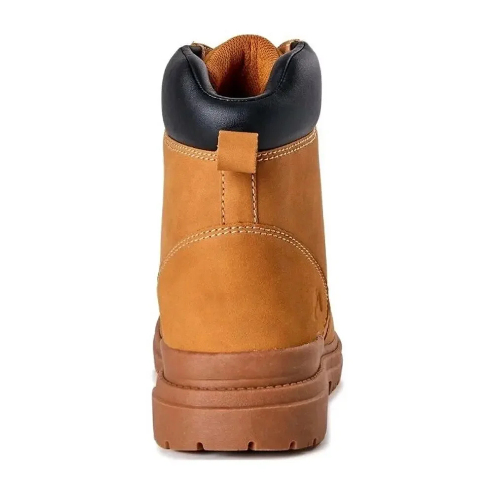 Ozark Trail Wheat Troy Boots Men's‎ Size 7 Rugged Outsole Faux Leather
